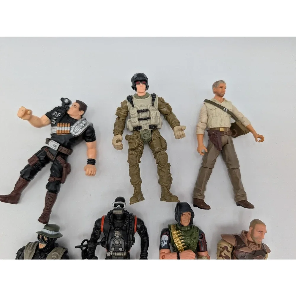 Action Figure Lot Military Adventure Diver‎ Lanard Chap Mei Star Wars